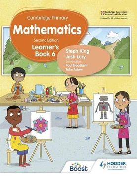 portada Cambridge Primary Mathematics Learner’S Book 6 Second Edition (en Inglés)