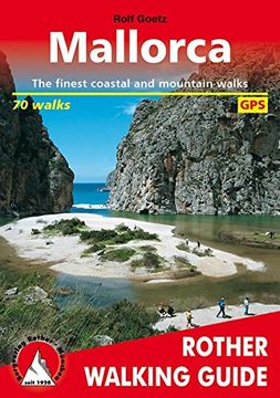 portada Mallorca. The finest coastal and mountain walks. 65 walks. Rother Walking Guide.