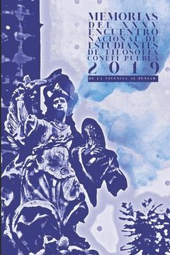 portada Memorias del XXXV Encuentro Nacional de Estudiantes de Filosofía CONEFI Puebla: "De la vivencia al pensar"