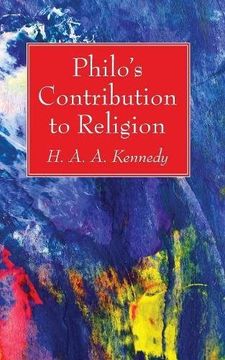 portada Philo's Contribution to Religion (en Inglés)