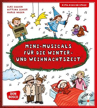 portada Mini-Musicals für die Winter- und Weihnachtszeit, m. Audio-Cd (en Alemán)