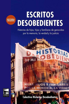 portada Escritos Desobedientes (in Spanish)