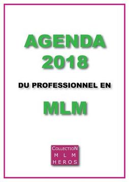 portada Agenda 2018 du Professionnel en MLM (en Francés)