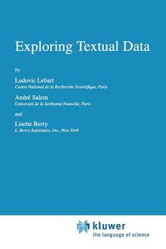 portada exploring textual data (en Inglés)