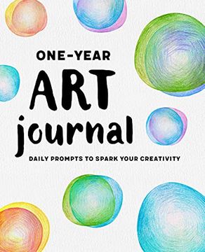portada One-Year art Journal: Daily Prompts to Spark Your Creativity 