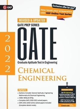portada Gate 2022: Chemical Engineering - Guide (en Inglés)