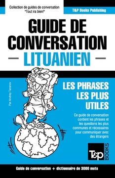 portada Guide de conversation Français-Lituanien et vocabulaire thématique de 3000 mots (en Francés)