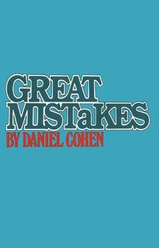 portada Great Mistakes (in English)