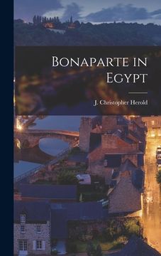 portada Bonaparte in Egypt (in English)