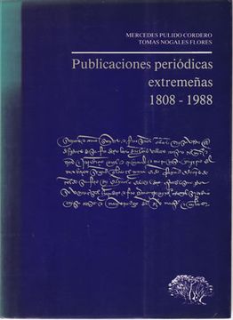 portada Publicaciones periódicas extremeñas 1808-1988