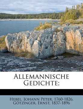portada Allemannische Gedichte; (en Alemán)
