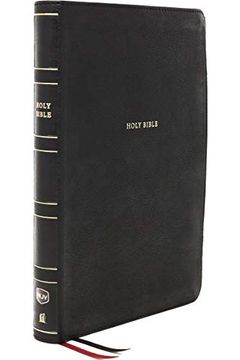 portada Nkjv, Thinline Bible, Large Print, Leathersoft, Black, Thumb Indexed, red Letter, Comfort Print: Holy Bible, new King James Version 