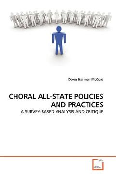 portada choral all-state policies and practices (en Inglés)