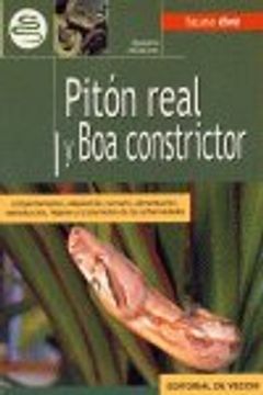 portada pitón real y boa constrictor (in Spanish)