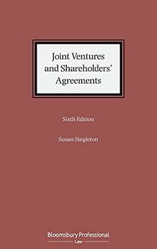 portada Joint Ventures and Shareholders'Agreements (en Inglés)