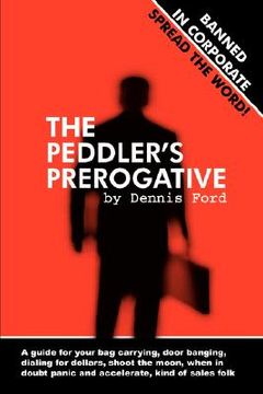 portada the peddler's prerogative (en Inglés)
