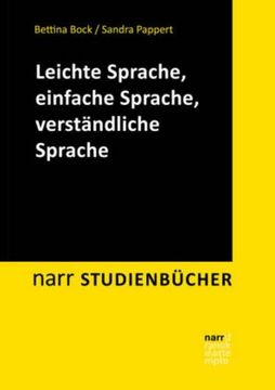 portada Leichte Sprache, Einfache Sprache, Verständliche Sprache (in German)
