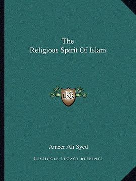 portada the religious spirit of islam