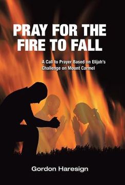 portada Pray for the Fire To Fall: A Call to Prayer Based on Elijah's Challenge on Mount Carmel (en Inglés)