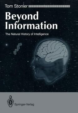portada beyond information: the natural history of intelligence (en Inglés)