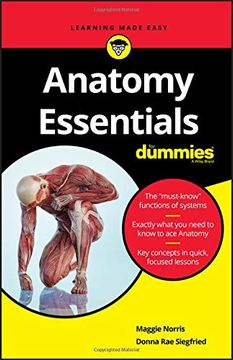 portada Anatomy Essentials for Dummies (en Inglés)