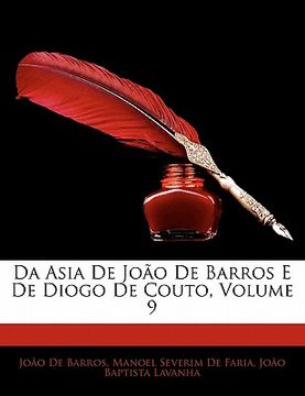 portada Da Asia de João de Barros E de Diogo de Couto, Volume 9 (in Portuguese)