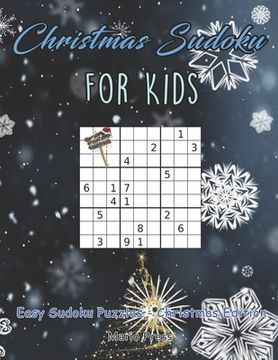 portada Christmas Sudoku For Kids: Christmas Sudoku For Kids (en Inglés)