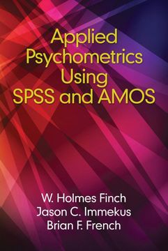 portada Applied Psychometrics Using Spss and Amos (en Inglés)