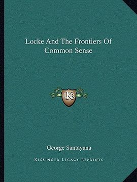 portada locke and the frontiers of common sense (en Inglés)