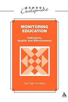 portada monitoring education: indicators, quality and effectiveness (en Inglés)