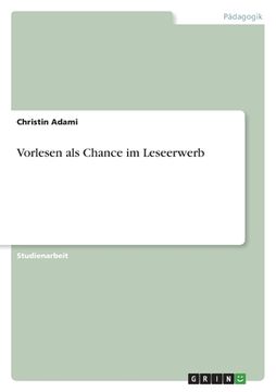 portada Vorlesen als Chance im Leseerwerb (in German)