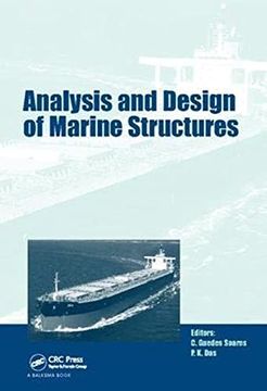 portada Analysis and Design of Marine Structures: Including CD-ROM (en Inglés)