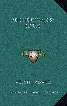 portada Adonde Vamos? (1903)