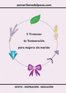 portada 6 Promesas de Restauración Para Mujeres sin Marido: Estudio Bíblico Para Divorciadas, Viudas y Madres Solteras (in Spanish)