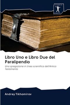 portada Libro Uno e Libro Due del Paralipendio (en Italiano)