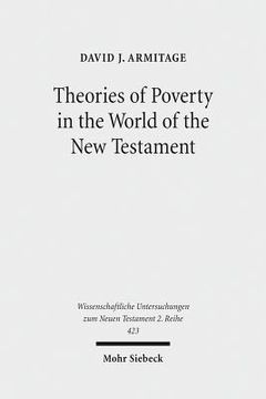 portada Theories of Poverty in the World of the New Testament (en Inglés)