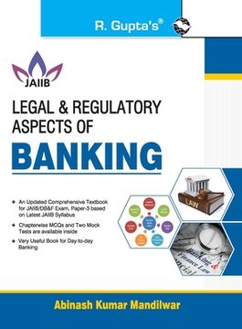 portada Legal & Regulatory Aspects of BANKING For JAIIB and Diploma in Banking & Finance Examination (en Inglés)