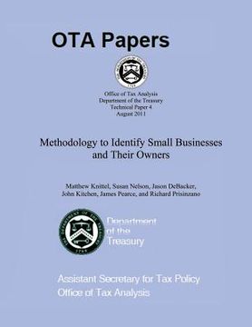 portada Methodology to Identify Small Businesses and Their Owners (en Inglés)