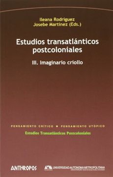 portada Estudios Transatlánticos Postcoloniales iii (in Spanish)