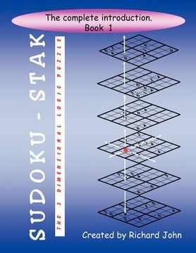 portada sudoku-stak: the 3-dimensional logic puzzle -- book 1 (in English)