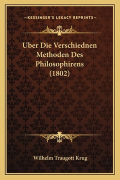 portada Uber Die Verschiednen Methoden Des Philosophirens (1802) (in German)