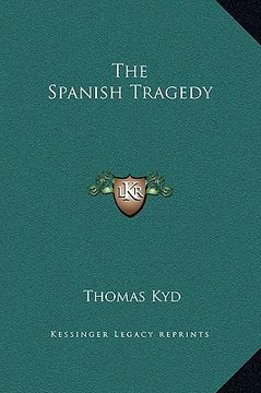 portada the spanish tragedy (en Inglés)