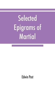 portada Selected epigrams of Martial (en Inglés)