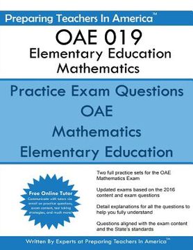portada OAE 019 Elementary Education Mathematics: Ohio Assessments for Educators (in English)
