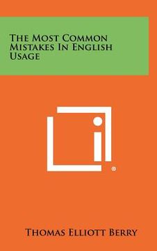 portada the most common mistakes in english usage (en Inglés)