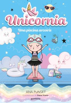 portada UNICORNIA 9 PISCINA ARCOIRIS (in Spanish)