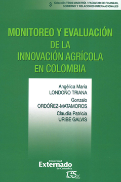 portada MONITOREO Y EVALUACION DE LA INNOVACION AGRICOLA EN COLOMBIA