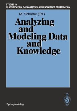 portada analyzing and modeling data and knowledge: proceedings of the 15th annual conference of the gesellschaft f r klassifikation e.v. , university of salzb