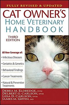 portada Cat Owner's Home Veterinary Handbook, Fully Revised and Updated (en Inglés)