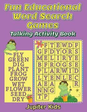 portada Fun Educational Word Search Games: Talking Activity Book (en Inglés)